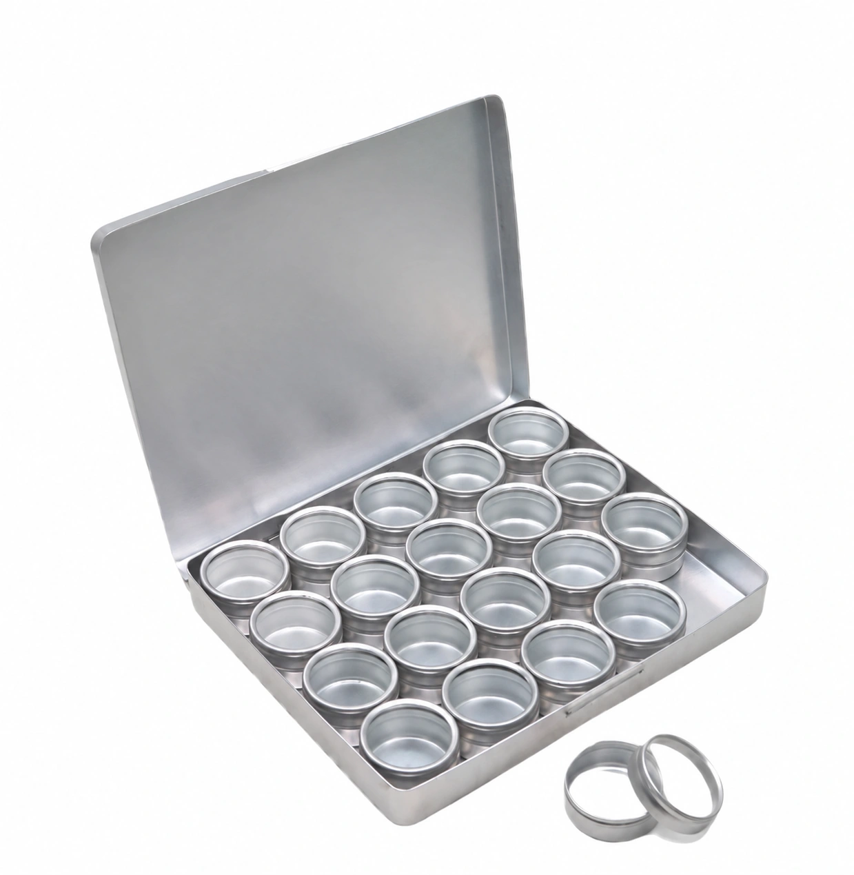 Aluminium Storage Box with 20 Tins Model 3320
