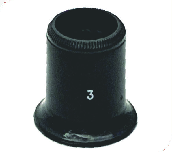 Plastic Bergon Shape Eye Glass Number 2 to 4.5