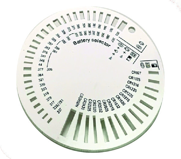 Round Battery Selector