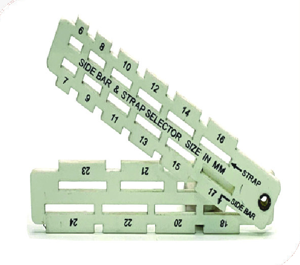 Side Bar and Strap Gauge