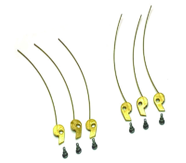 Ratchet Clip Set with Six Rivets