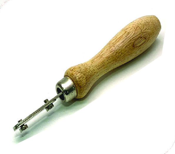 Blade Cutter with Wooden Handle
