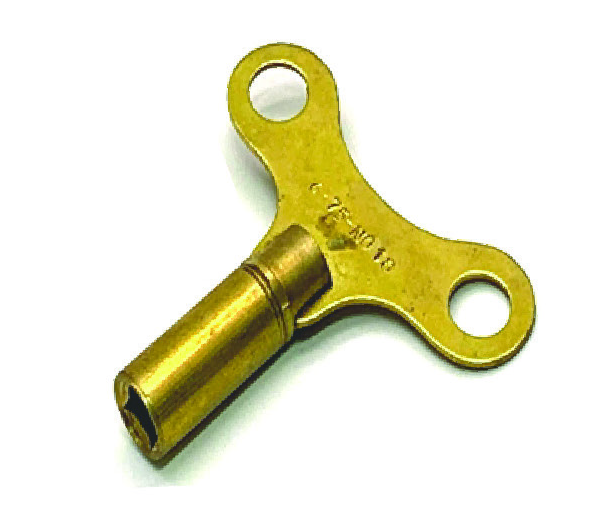 Brass Clock Key Sizes 3.25 to 3.75