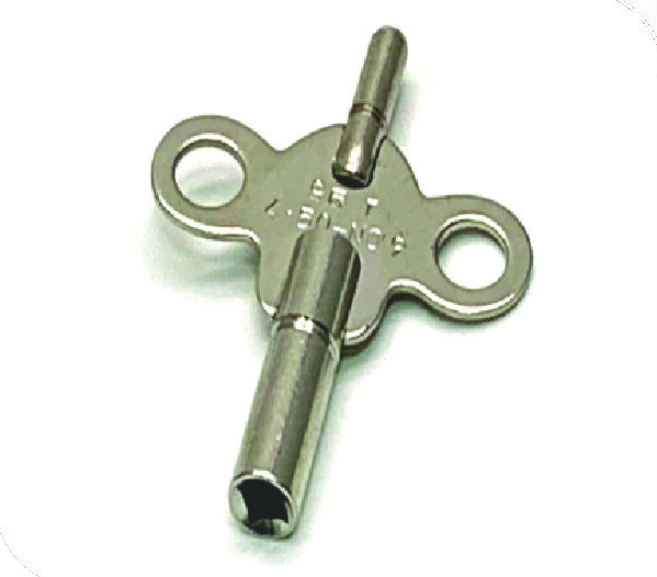 Double Ended Nickel Clock Key