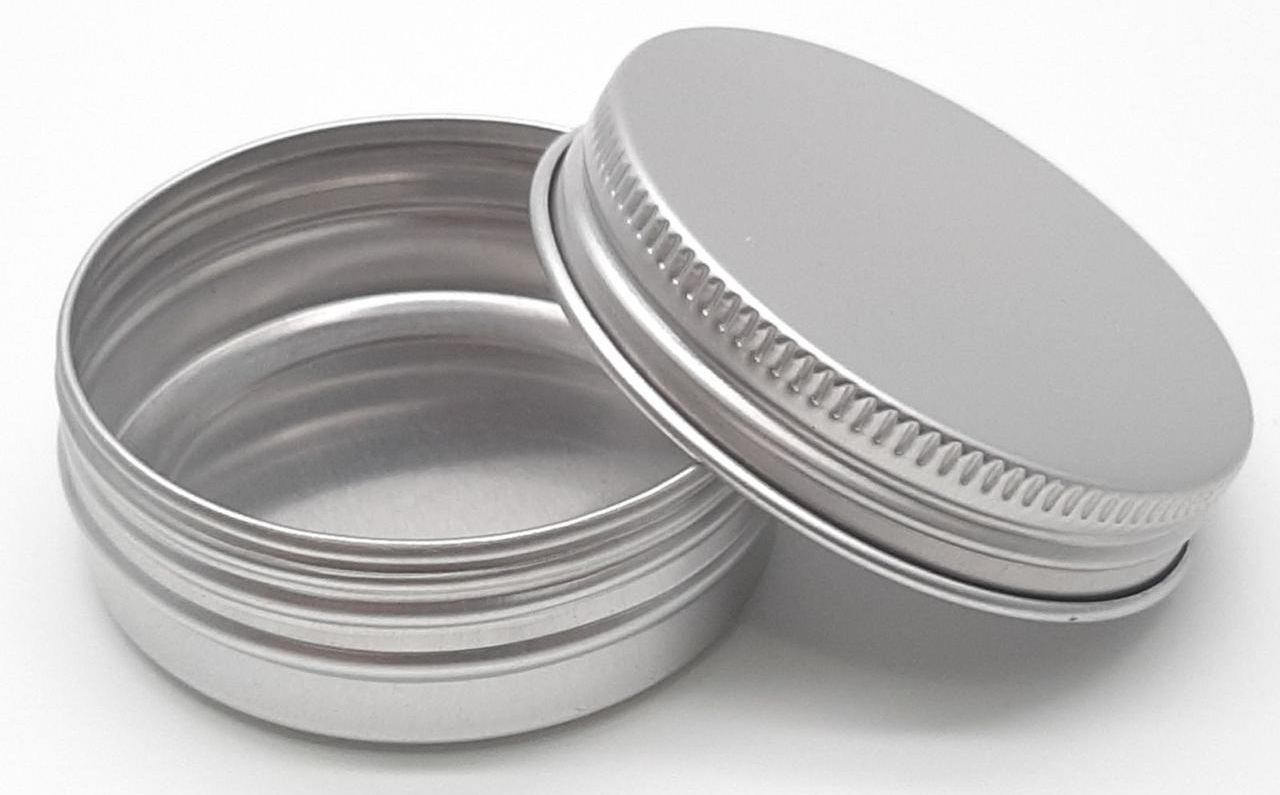 Aluminium Storage Tin 30 ml with Screw Lid
