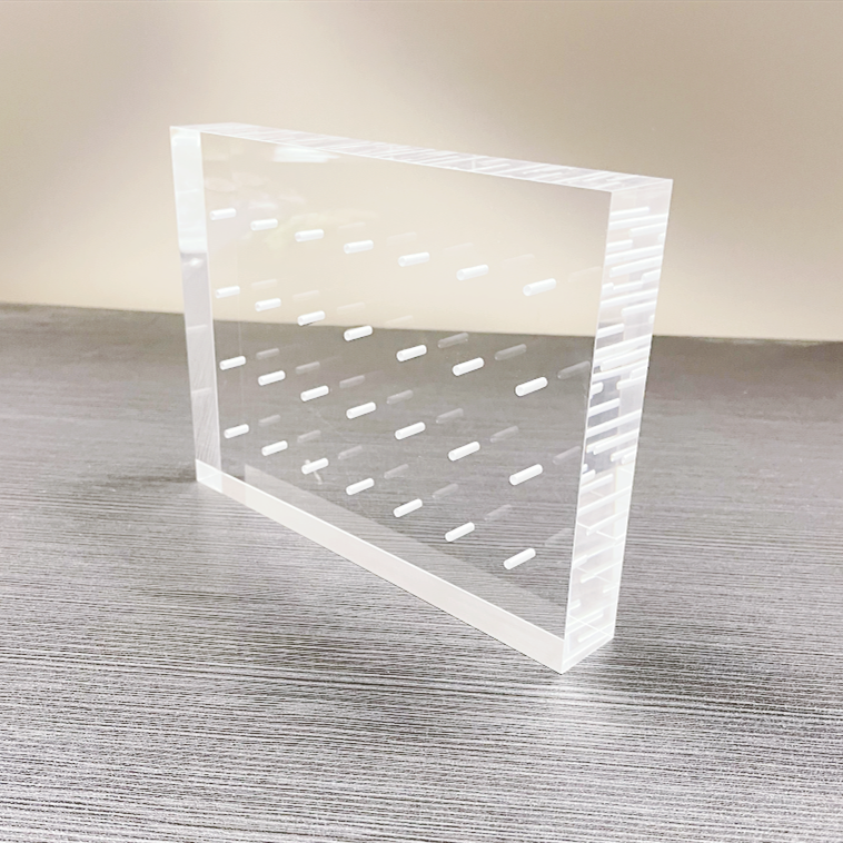 Drilled Acrylic Tool Block