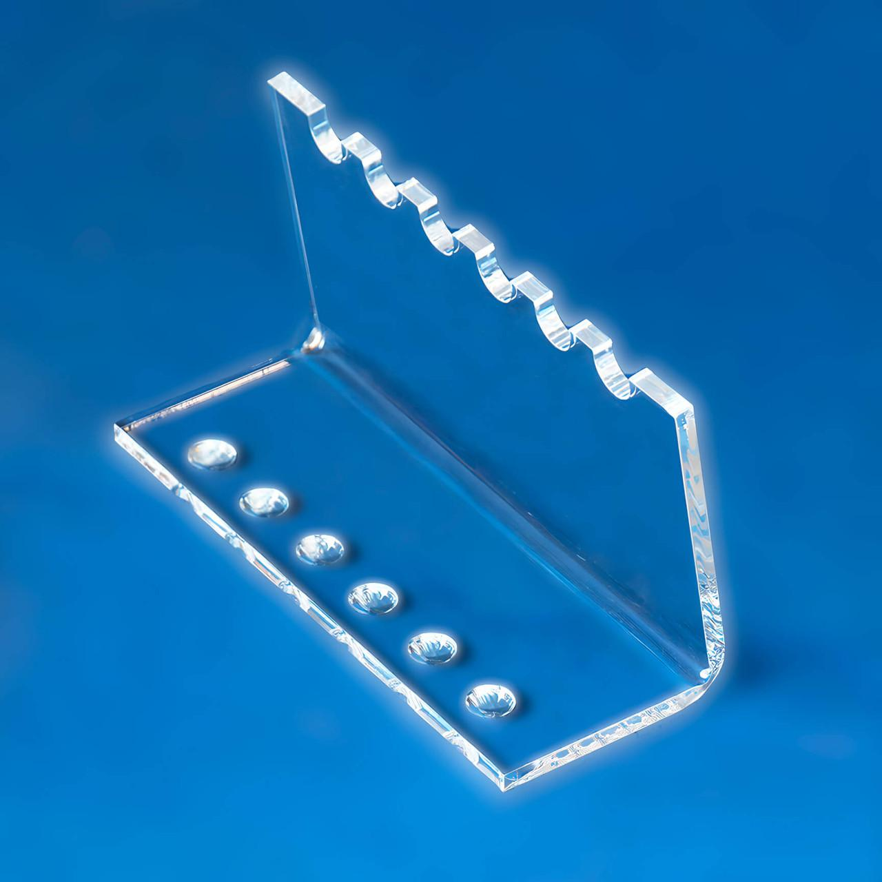 Six Position Acrylic Pen Display Stand