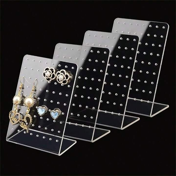 Clear Acrylic Earring Display Stand